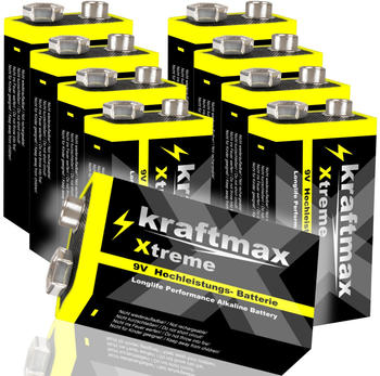 kraftmax Xtreme 9V Block (8 Stck.)