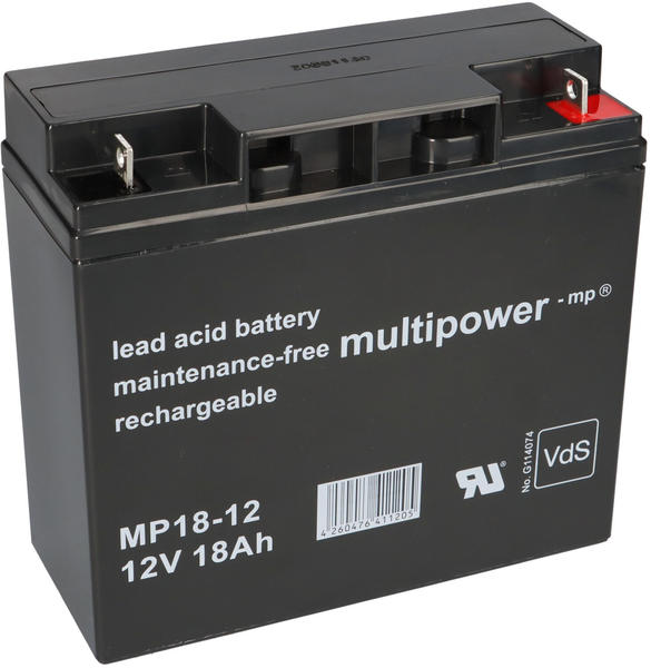 Eigenschaften & Allgemeine Daten Multipower MP18-12