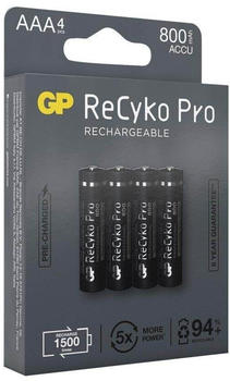 GP ReCyko Pro AAA Wiederaufladbar (800 mAh)