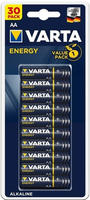 Varta - Energy Aa Bli 30 Mignon (aa)-batterie Alkali-mangan 1.5 V 30 St.
