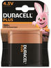 Duracell Plus 4,5V Batterie 1 Stück Alkaline Batterien