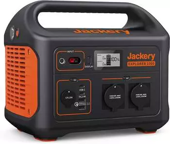 Jackery Explorer 1000 (ohne Solarpanel)