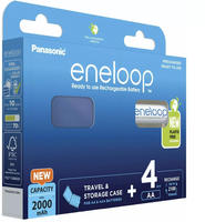 ENELOOP Akku NiMH, Mignon, AA, HR06, 1.2V/2000mAh vorgeladen, inkl. Akkubox,