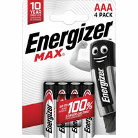Energizer - Max Micro (aaa)-batterie Alkali-mangan 1.5 V 4 St.