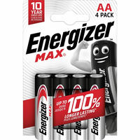Energizer - Max Mignon (aa)-batterie Alkali-mangan 1.5 V 4 St.