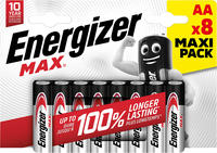 Energizer Max Mignon (aa)-batterie Alkali-mangan 1.5 V 8 St.
