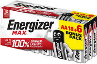 Energizer E303513100, Energizer Max Mignon (AA)-Batterie Alkali-Mangan 1.5V 24St.