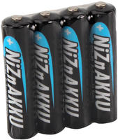 Ansmann - Micro Nizn Akku Aaa 1,6v 550mwh, Wiederaufladbare Batterien - 4 St&uuml;ck