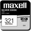 10 x Maxell 321 SR616SW SR65 Knopfzelle 1,55V