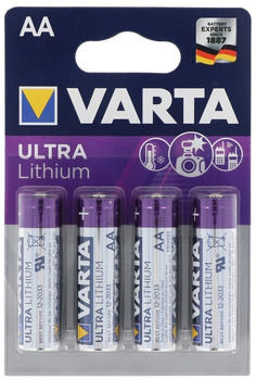 VARTA Ultra Lithium Mignon AA 6106 (4 Stk.) (VA6106-4)