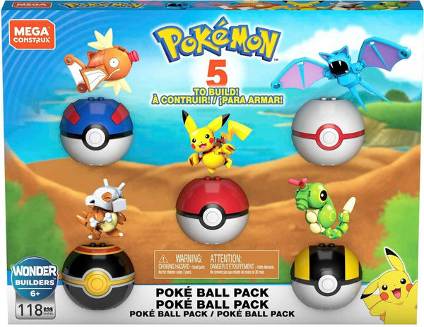 Bevo Mega Pokémon Poké Ball Pack (GHP85)
