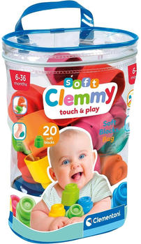 Clementoni Soft Clemmy Touch & Play 20 pcs. (17877) Clementoni Soft Clemmy Touch & Play 20 pcs. (17877)