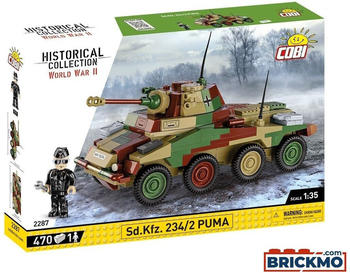 Cobi Historical Collection World War II - Sd.Kfz 234/2 Puma (2287)