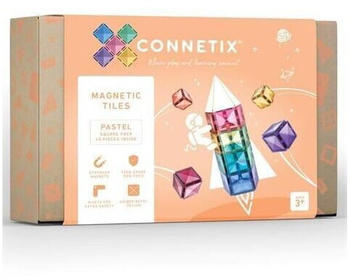Connetix Pastell Square Pack 40-tlg