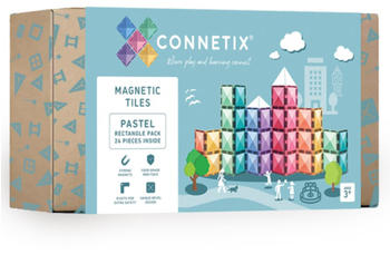 Connetix Pastellfarben rechteckig 24-tlg