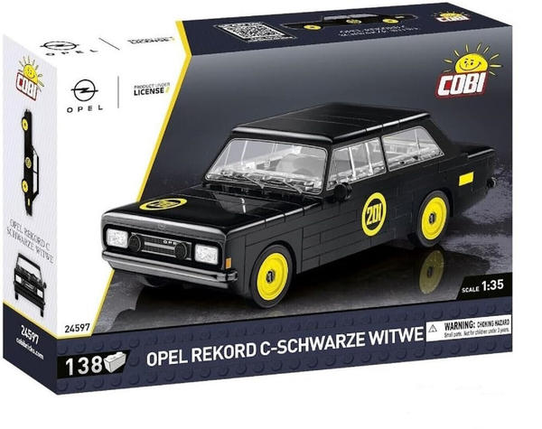 Cobi Opel Rekord C - Schwarze Witwe (24597)