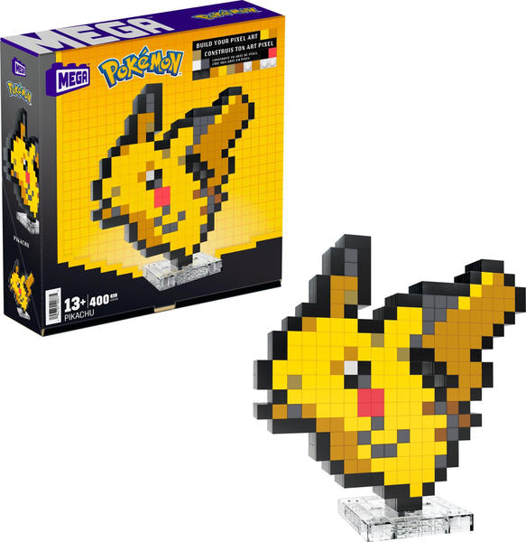 Pokémon MEGA Pokémon Pixel Art Pikachu (HTH74)
