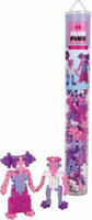Plus-Plus Tube Mini Glitzer: 100 Bausteine