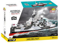 Cobi COBI-4844, Cobi HMS Belfast, Bausatz, 10 Jahr(e), 1517 St&uuml;ck(e)