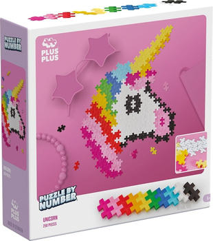 Plus-Plus 250 Kreativ Bausteine Puzzle Einhorn