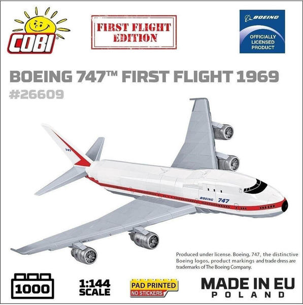 Cobi Boeing 747 First Flight 1969 (26609)
