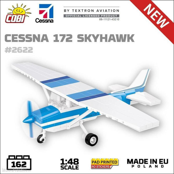 Cobi Cessna 172 Skyhawk blue (26622)