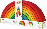 GOKI Bausteine Regenbogen aus Holz