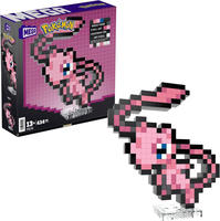 Mattel HTH78 - Mega - Pok&eacute;mon - Evoli Pixel Art Bauset, 323 Teile