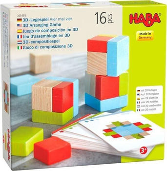 HABA 3D Legespiel Vier mal Vier