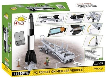 Cobi Historical Collection World War II Executive Edition V2 Rocket & Transporter (3120)