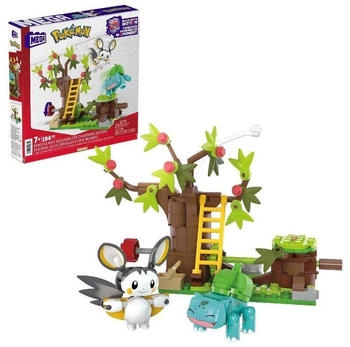 MEGA BLOKS Pokemon Emolgas und Bisasams bezaubernde Wälder