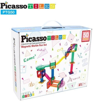 Picasso Tiles Magnetfliesen-Rennbahn 50-tlg