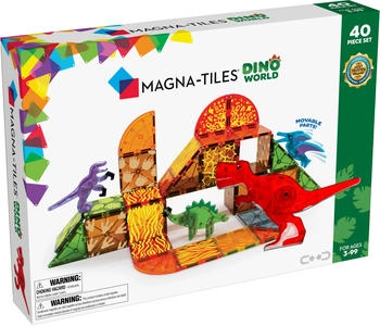Magna-Tiles Dino World 40 pcs set (90232)