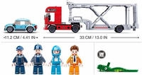 Sluban SL0880, Sluban Town Truck Transport Construction Game 542 Pieces Silber...