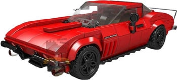 Mould King Chevrolet Corvette Baukl&ouml;tze 27034 Kinder Speed Champions Vitrine