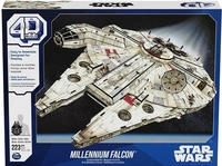 Spin Master 3D-Puzzle "4D Build - Star Wars - Millennium Falcon Raumschiff"