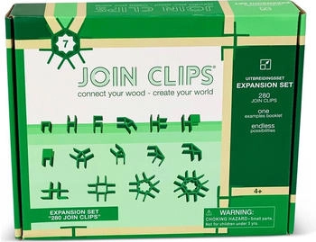 Join Clips 280 Steckverbinder Erweiterungsset zum Bau mit KAPLA