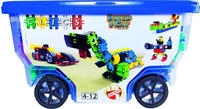Clics CB411, Clics Rollbox Building Blocks - Construction Set 15in1