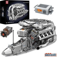 Mould King 10168, Mould King 10168 V8 Twin-turbo Motor
