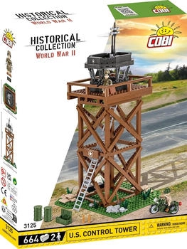 Cobi Historical Collection World War II 3215 U.S. Control Tower (3125)