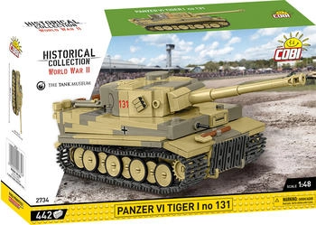 Cobi Historical Collection World War II 2734 Panzer VI Tiger I No 131 (2734)
