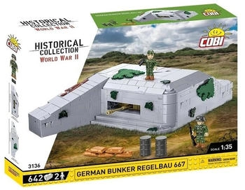Cobi Historical Collection 3136 Deutscher Bunker Regelbau 667 (3136)