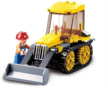 Sluban Town Baumeister Kleiner Bulldozer