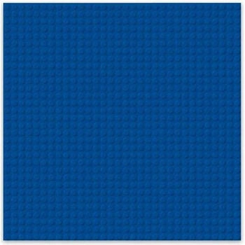 Brixies Platte 32 x 32 Basic blau Bauplatte