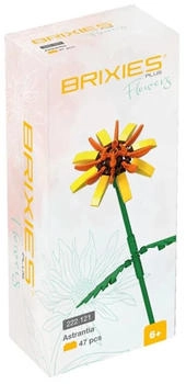 Brixies Astrantia gelb 3D Konstruktionsbausatz ca. 47 Teile