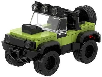Brixies Mini Geländewagen grün 3D Konstruktionsbausatz ca. 178 Teile