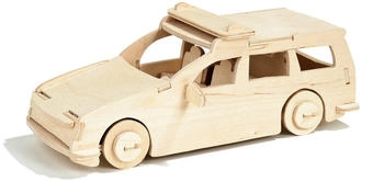 Pebaro Polizeiauto Laser cut Bastelset