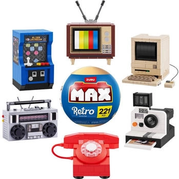 ZURU MAX Retro Konstruktionsspielzeug (83185GQ1)
