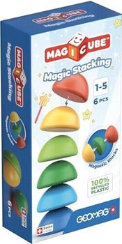 Geomag Magicube Stacking magnetische Halbkugeln, 6 Teile