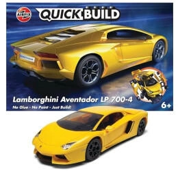 Airfix Quickbuild Lamborghini Aventador - gelb